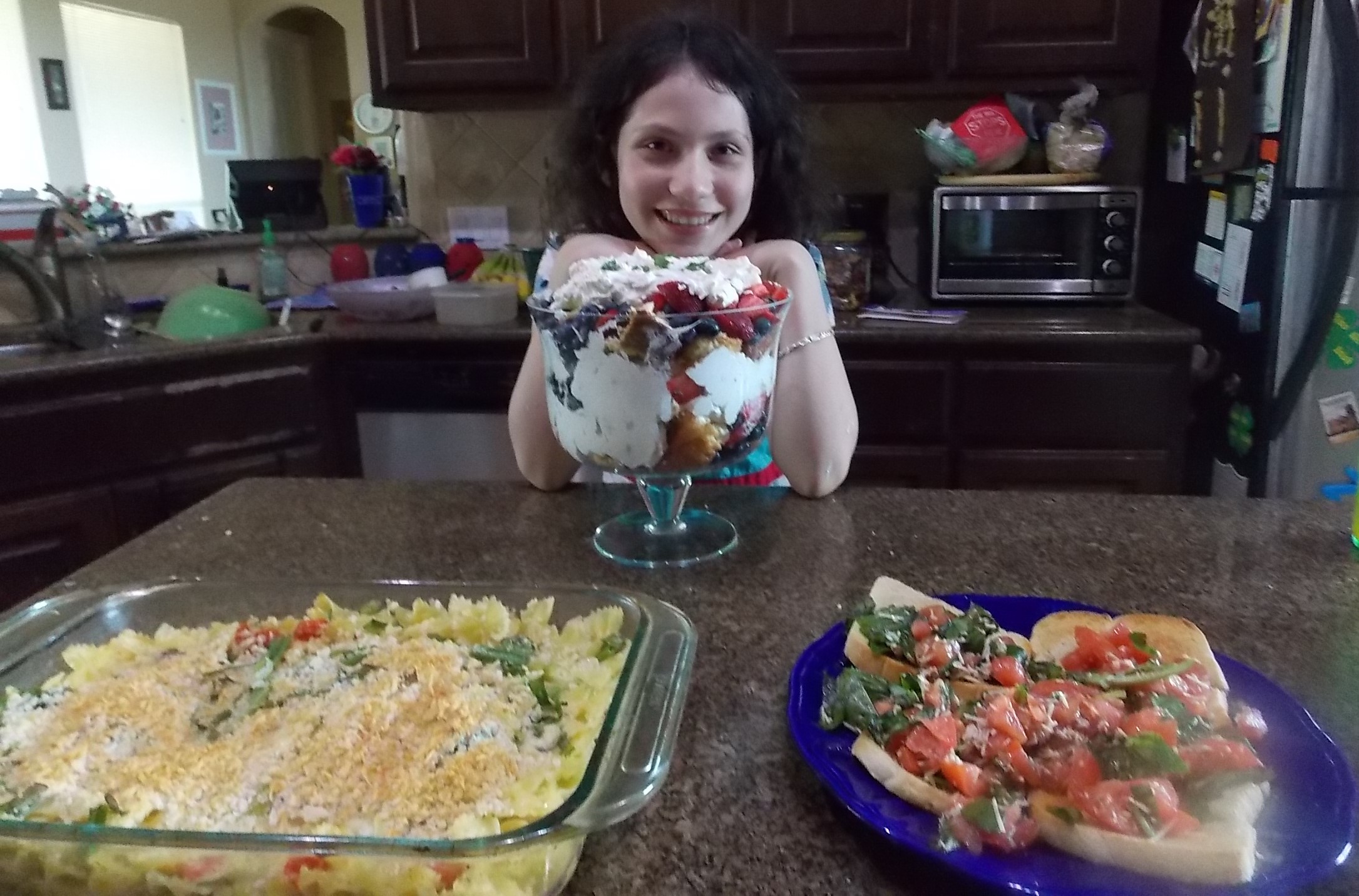 Chiming Belle and Olivia Denbina feel it is important to know how to make one impressive meal.